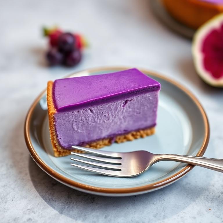 Ube Cheesecake